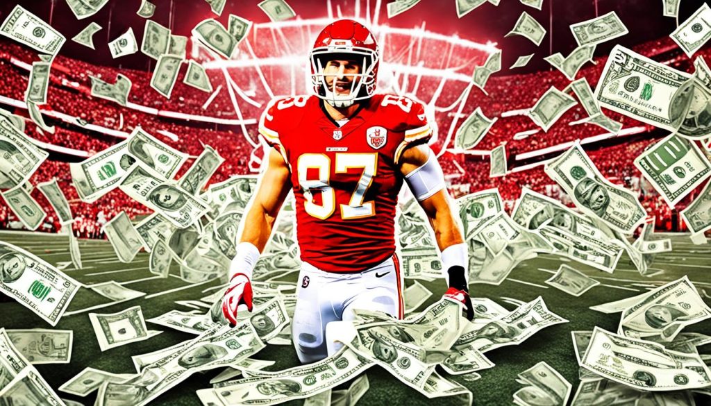 travis kelce career earnings