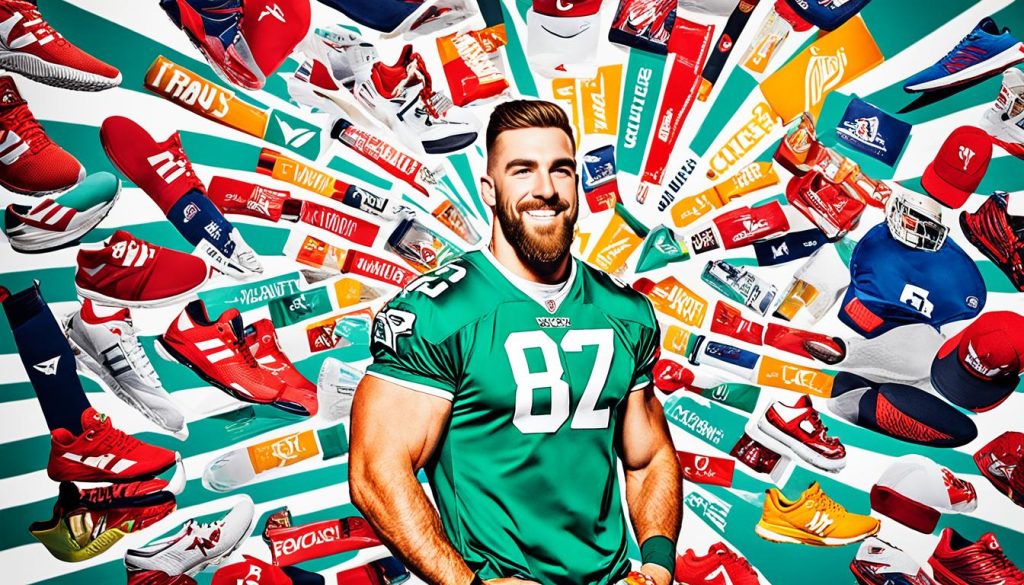 travis kelce endorsements