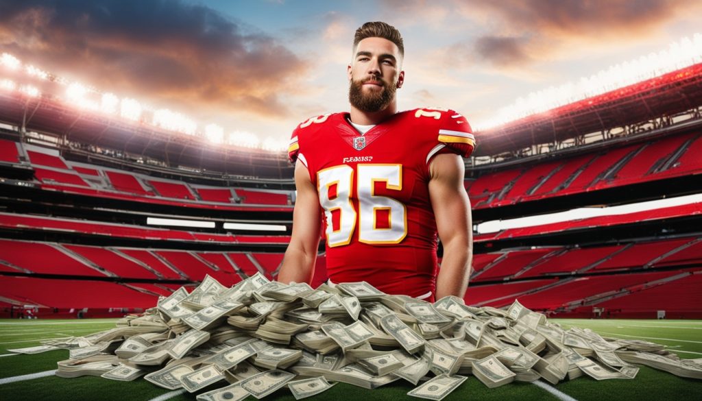 travis kelce net worth